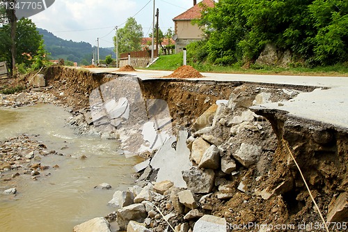 Image of Landslip road