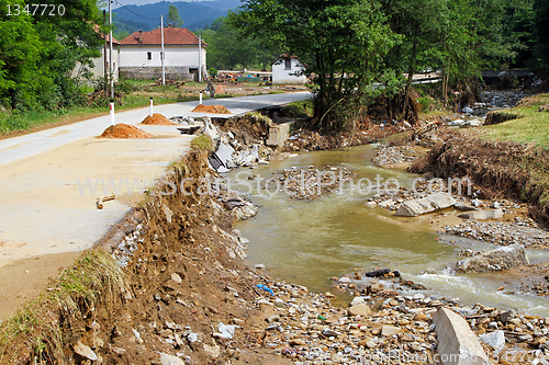 Image of After natural disaster