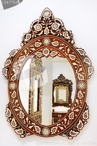 Image of Oval mirror