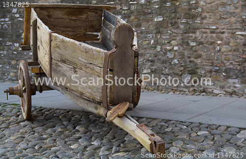 Image of Old wooden wagon