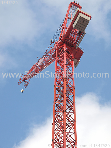 Image of A crane