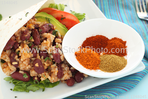 Image of Tortilla With Spices