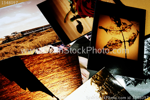 Image of Photo Album with copy space