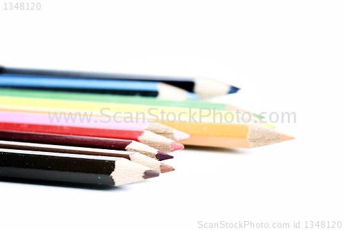 Image of Close-up pencil.