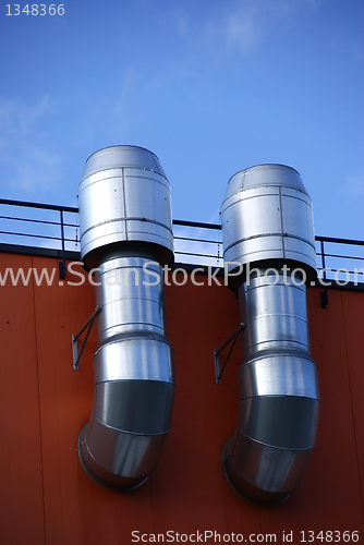 Image of Pipes of ventilation