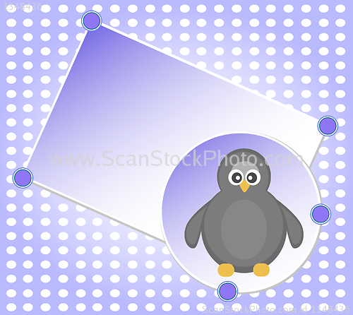 Image of vector Blank template for Christmas greetings card, postcard