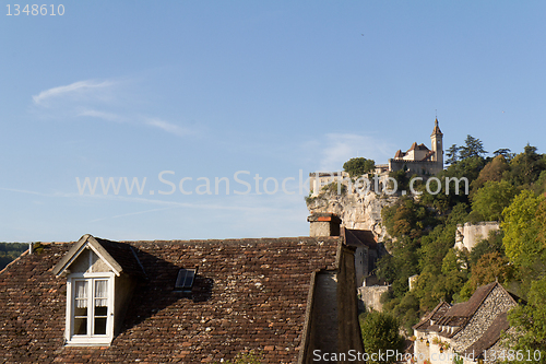 Image of Rocamadour on its spur