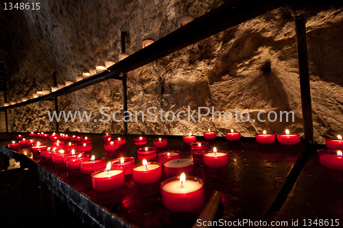 Image of Red church candles
