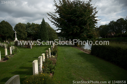 Image of Belgian town Ypres soldiers memory