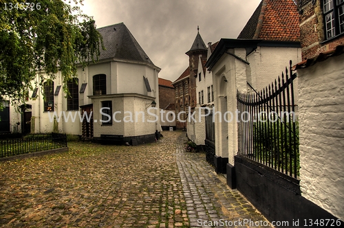 Image of kortrijk town in belgium