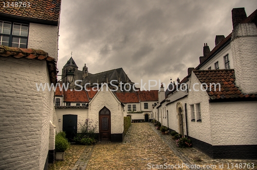 Image of kortrijk town in belgium