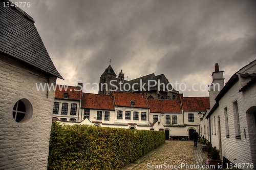 Image of kortrijk town in belgium