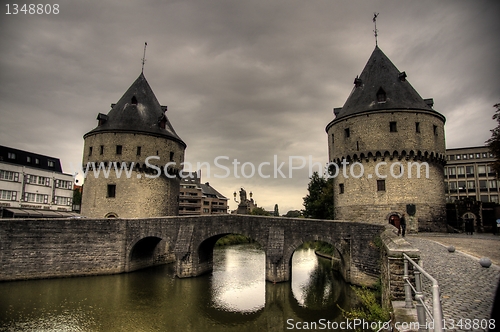 Image of kortrijk town in belgium