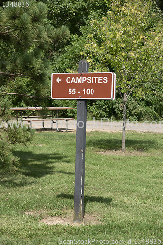 Image of Sleepy Hollow state park camp site