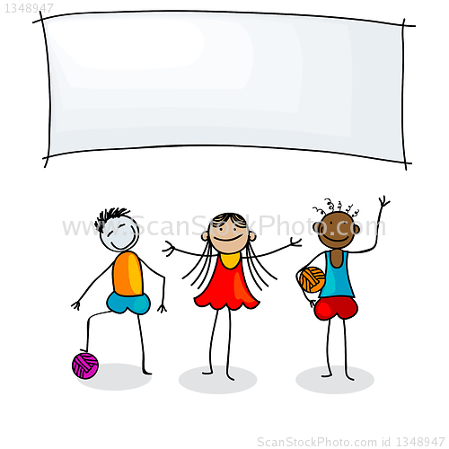Image of Hand drawn children 