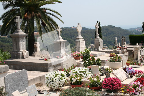 Image of Old cemetery in St-Paul de Vence