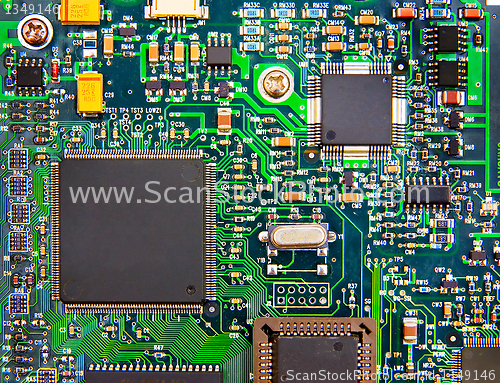 Image of Electronic circuit board