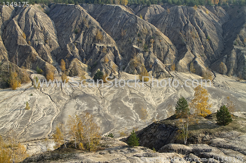 Image of sand hills in the autumn