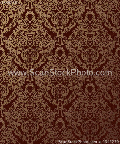 Image of Floral seamless ornament