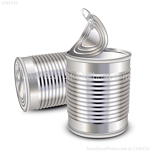 Image of Food tin cans