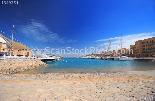 Image of Luxury yachts at El Gouna