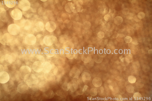 Image of Bokeh effect of a christmas decoration