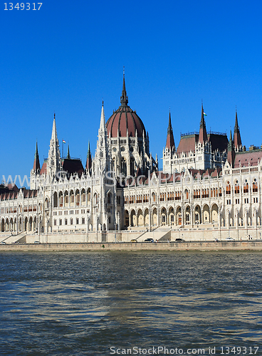 Image of Budapest, the building of the Parliament (Hungary)