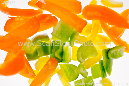 Image of Slice Bell Pepper slices