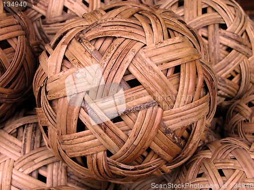 Image of Wickerwork balls.....