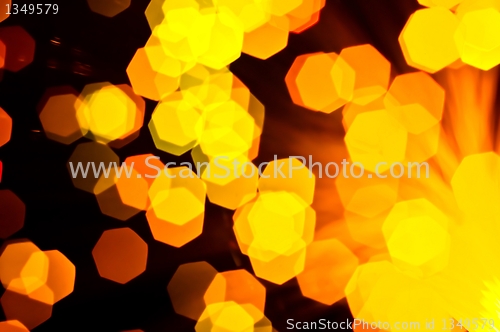 Image of Abstract background of out of focus lights