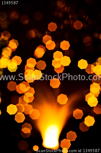 Image of Abstract background of out of focus lights