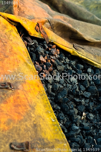 Image of Coal in yellow sack
