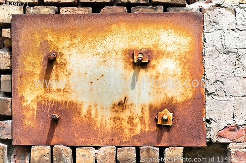 Image of Abandoned industrial wall