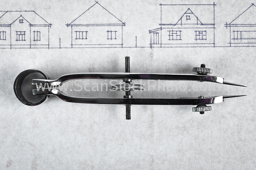 Image of Bow with construction plans