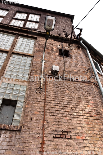 Image of Angle shot of an industrial building