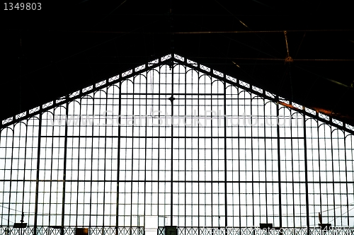 Image of Roof of an old station in Hungary
