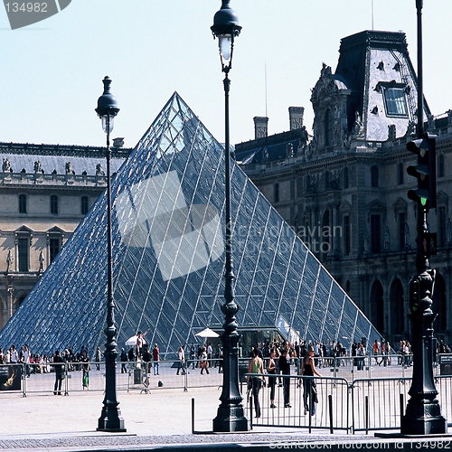 Image of Louvre Museum Glass Pyramid