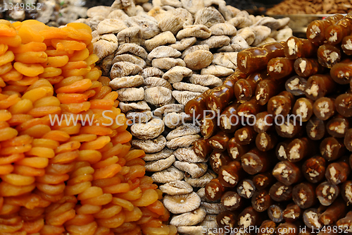 Image of Assortment of dried fruits
