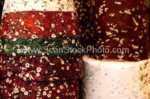 Image of Colorful Turkish dessert