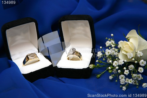 Image of Set of wedding rings