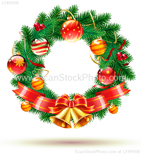 Image of Christmas wreath