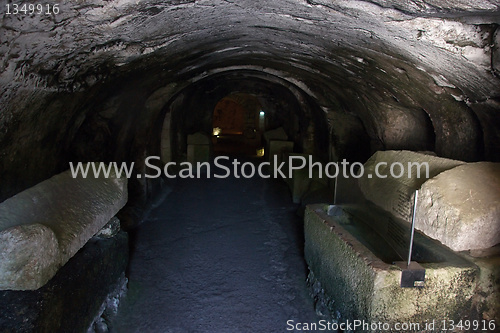 Image of Old jewish caves in Beit Shearim