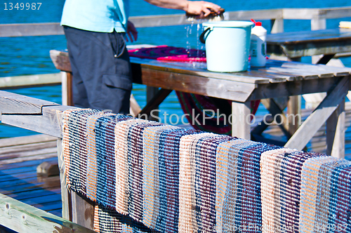 Image of Carpet washing