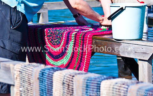 Image of Carpet washing