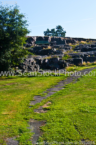 Image of Park with huge rocks
