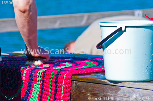 Image of Carpet washing