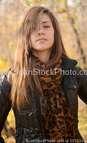 Image of autumn portrait