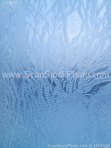Image of frost on windowpane