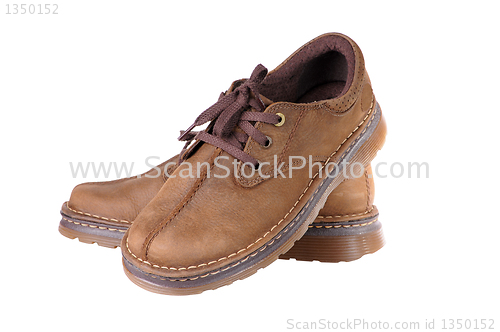 Image of brown shoes