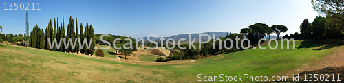 Image of Golf course panorama